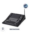 GloboStar® FDB F260 98023 Multifunctional Digital Mixer Audio Console 24Ch - Επαγγελματική Ψηφιακή Κονσόλα Ήχου 16Ch Audio In - 8Ch Audio Out - 8Ch BUS Out - Οθόνη Αφής 10" HD - Wifi Smart System - UDP - AC 220V-50-60Hz - IP20 - Μαύρο - Μ38 x Π49 x Υ14cm